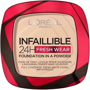 L’Oreal Paris L`Oréal Paris Infaillible Fresh Wear 24H Стійка матуюча крем-пудра для обличчя