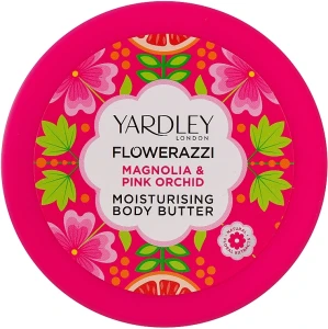 Yardley Масло для тіла Flowerazzi Magnolia & Pink Orchid Moisturising Body Butter