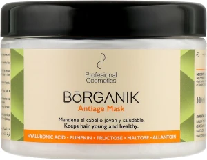 Profesional Cosmetics Маска для ламкого волосся Borganik Anti Age Mask