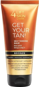 Lift4Skin Бальзам-автозасмага для тіла Get Your Tan! Self Tanning Bronze Balm
