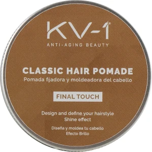KV-1 Класична помада для волосся з ефектом блиску Final Touch Classic Hair Pomade