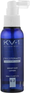 KV-1 Лосьйон проти жирності шкіри голови 6.2 Tricoterapy Greasy Hair Loton