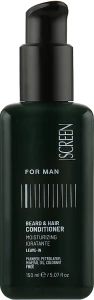 Screen Чоловічий незмивний кондиціонер для волосся й бороди For Man Beard & Hair Conditioner