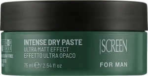 Screen Моделювальна глина для волосся з матовим ефектом сильної фіксації For Man Intense Dry Paste