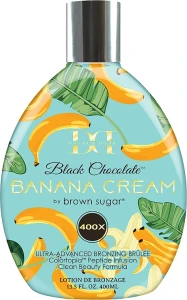 Tan Incorporated Крем для солярію для яскравого вираженого бронзового відтінку Banana Cream 400x Double Dark Black Chocolate