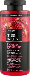 Mea Natura Кондиціонер для фарбованого волосся з олією граната Pomegranate Hair Conditioner