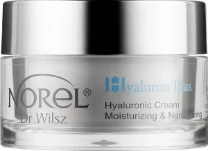 Norel Зволожувальний крем з гіалуроновою кислотою для комбінованої шкіри Hyaluron Plus Hyaluronic Cream Moisturizing And Balancing
