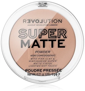Makeup Revolution Super Matte Pressed Powder Матувальна пудра для обличчя