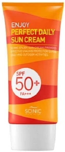 Сонцезахисний крем - Scinic Enjoy Perfect Daily Sun Cream SPF 50+ PA+++, 50 мл