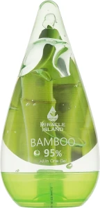 Гель для обличчя, тіла і волосся "Бамбук" - Miracle Island Bamboo 95% All In One Gel, 250 мл