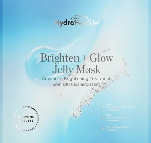 HydroPeptide Освітлювальна гелева маска-плівка Brighten + Glow Jelly Mask