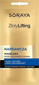 Soraya Ліфтинг-відновлювальна маска проти зморщок Zloty Lifting (пробник)