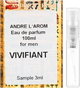 Andre L'arom Andre L`Arom Eau De Parfum "Vivifiant" Парфумована вода (пробник)