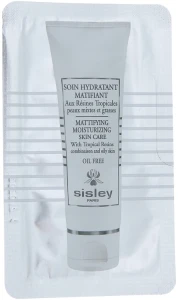 Sisley Зволожувальний матуючий крем зтрпічними смолами Mattifying Moisturizing Skin Care (пробник)