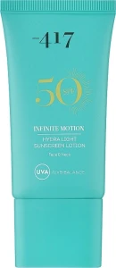 -417 Лосьйон сонцезахисний зволожуючий для обличчя з легкою текстурою Minus 417 Infinite Motion Hydra Light Sunscreen Lotion SPF50 UVA/UVB