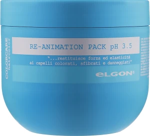 Elgon Відновлювальна маска для пошкодженого волосся Colorcare Re-Animation Pack pH 3.5