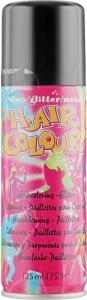 Sibel Кольоровий спрей для волосся "Metall", чорний Coloured Hair Spray