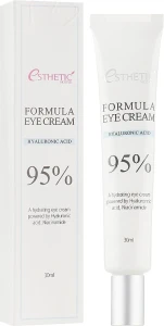 Зволожувальний крем для шкіри навколо очей з гіалуроновою кислотою і ніацинамідом - Esthetic House Formula Eye Cream Hyaluronic Acid 95%, 30 мл