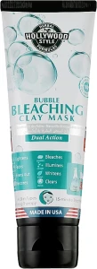 Hollywood Style Маска для обличчя освітлювальна Organic Bubble Bleaching Clay Mask