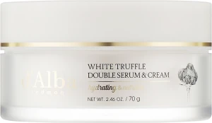 D'Alba Антивіковий подвійний крем-сироватка White Truffle Double Serum & Cream