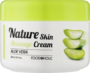 Foodaholic Масажний крем для обличчя з алое вера Natural Skin Massage Cream Aloe Vera