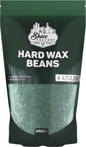 The Shave Factory Віск для депіляції, зелений Hard Wax Beans Azulen