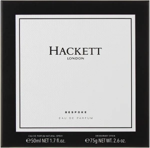 Hackett London Bespoke Набор (edp/50ml + deo/75g)
