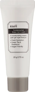 Klairs Антиоксидантний гель для обличчя Fundamental Watery Gel Cream (міні)
