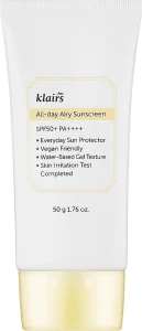 Klairs Крем для тіла Dear All-day Airy Sunscreen SPF50