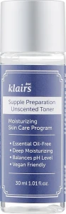 Klairs Пом'якшувальний тонер для обличчя Supple Preparation Unscented Toner (міні)