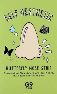 G9Skin Патч-метелик для носа проти чорних цяток Self Aesthetic Butterfly Nose Strip
