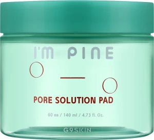 G9Skin Очищувальні пади з екстрактом сосни I'm Pine Pore Solution Pad