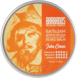 Barbados Бальзам для бороди Pirates Beard Balm John Coxon