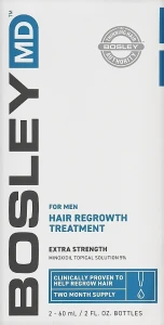 Bosley Розчин з міноксидилом 5% для відновлення росту волосся у чоловіків, з піпеткою Hair Regrowth Treatment