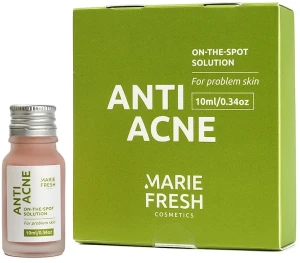 Marie Fresh Cosmetics Точковий засіб-концентрат від прищів, вугрів та запалень локальної дії Anti Acne On-The-Spot Solution