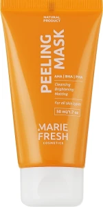 Marie Fresh Cosmetics Маска-пілінг з AHA, BHA та PHA кислотами для всіх типів шкіри Peeling Mask