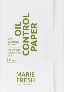 Marie Fresh Cosmetics Матувальні серветки Oil Control Paper