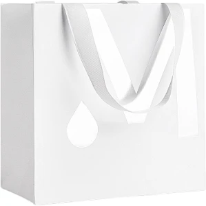 Marie Fresh Cosmetics Пакет подарунковий, середній, білий Gift Bag White