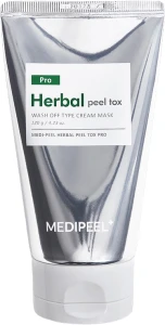 Очищуюча детокс пілінг-маска для обличчя зі спікулами - Medi peel Herbal Peel Tox PRO, 120 г