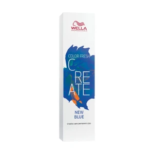 Wella Professionals Відтінкова фарба для волосся Color Fresh Create для створення яскравих кольорових ефектів New Blue, 60 мл