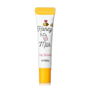 A'pieu Молочно-медовий скраб для губ Honey & Milk Lip Scrub, 8 мл