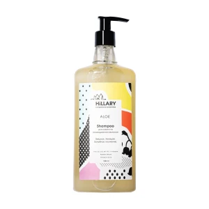 Hillary Безсульфатний шампунь Aloe Shampoo для сухого та пошкодженого волосся, 500 мл