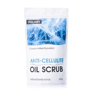 Hillary Антицелюлітний охолоджувальний скраб для тіла Anti-Cellulite Oil Scrub, 200 г