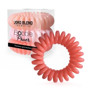 Joko Blend Набір резинок Power Bobble Light Pink Mix, 3 шт