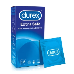 Durex Презервативи Extra Safe Максимальна надійність, 12 шт