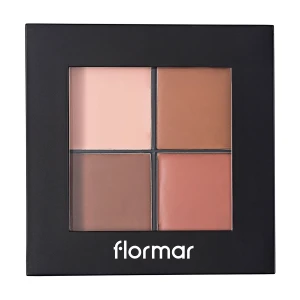 Flormar Палетка для контурування обличчя Contour Palette 001 Light, 10 г