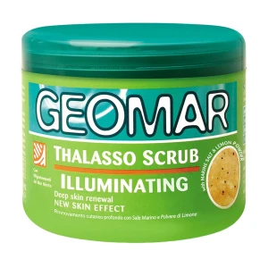 Geomar Скраб для тіла Body Thalasso освітлюючий з Морською сіллю та екстрактом Лимону, 600г
