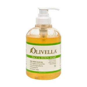 Olivella Мило Рідке для обличчя та тіла на основі оливкової олії 300 мл