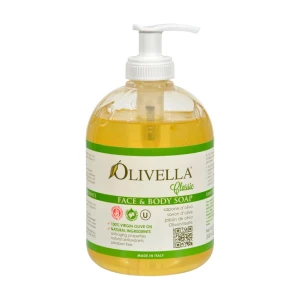 Olivella Мило Рідке для обличчя та тіла на основі оливкової олії 500мл