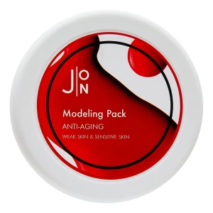 Альгінатна антивікова маска для обличчя - J:ON Anti-Aging Modeling Pack, 18 г
